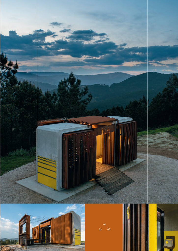 Aseos de Trado de MOL Arquitectura publicados en Green Building Magazine 66
