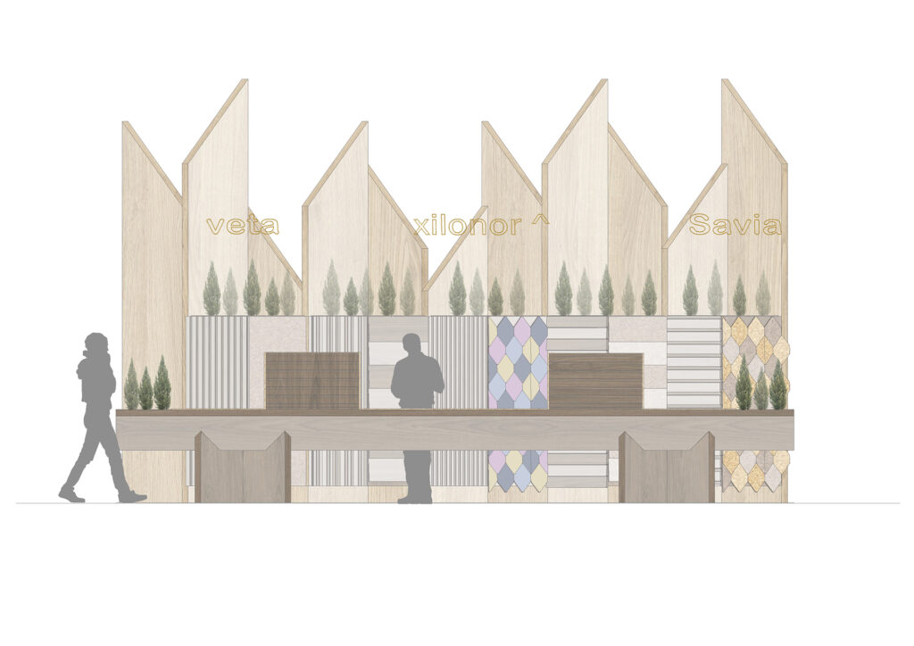 Alzado frontal Artesa 4.0. ©Molarquitectura